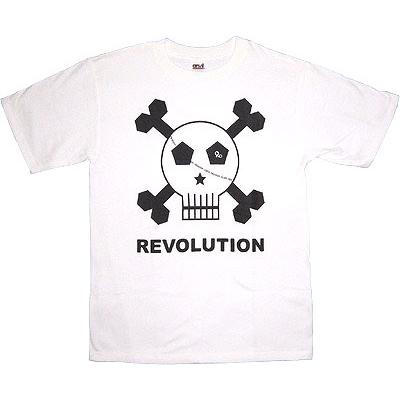 REVOON Skull Tシャツ(白)｜footballfan