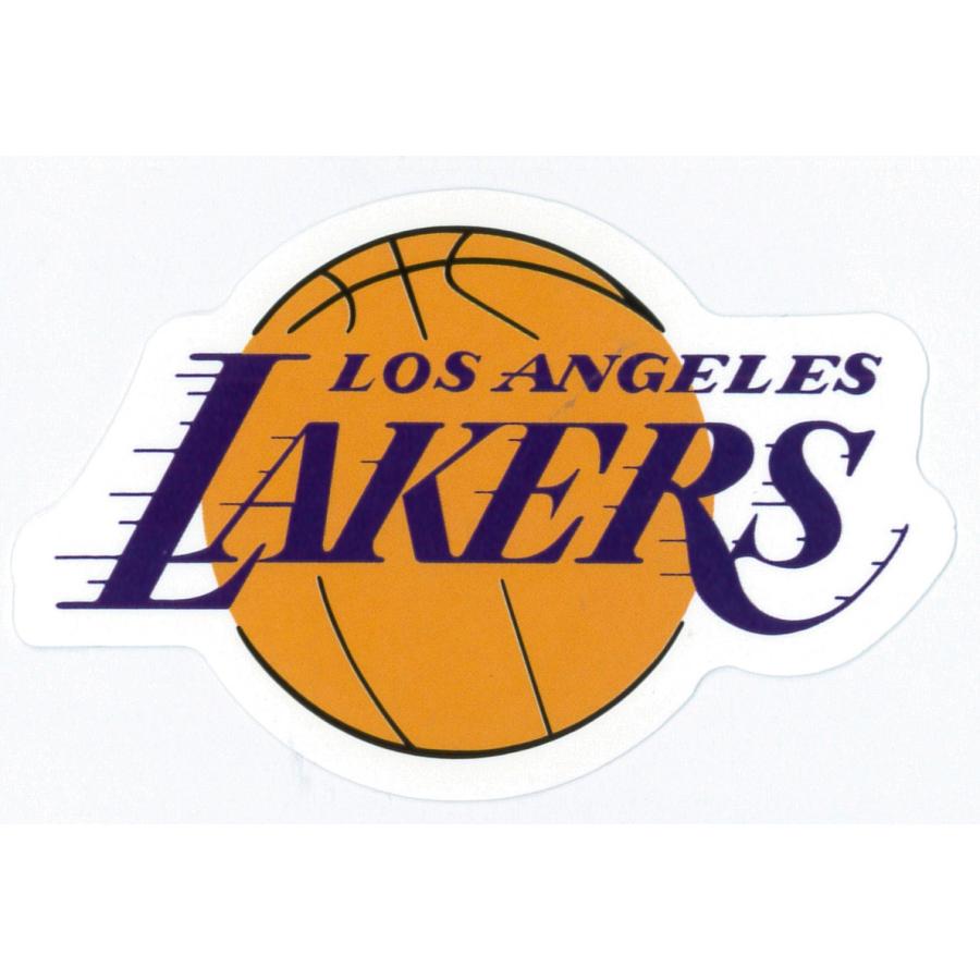 ロサンゼルス・レイカーズ(NBA)チームロゴ・ステッカー［st-NBA013
