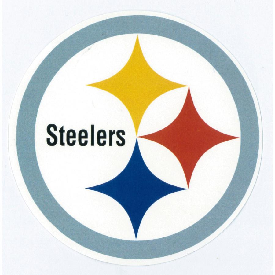 ピッツバーグ・スティーラーズ(NFL)チームロゴ・ステッカー［st-NFL015