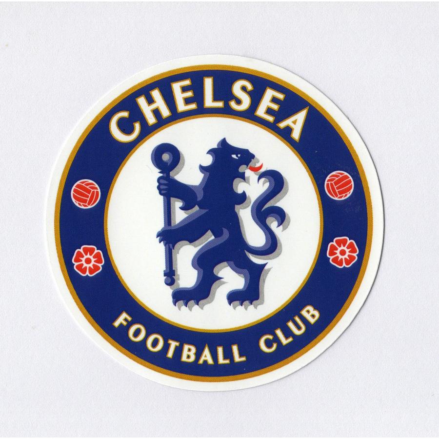 CHELSEA チェルシー ロゴマーク オリジナル カフェエプロン 当選品 レア チェルシー エンブレムステッカー(Mサイズ) [st417] : サッカー