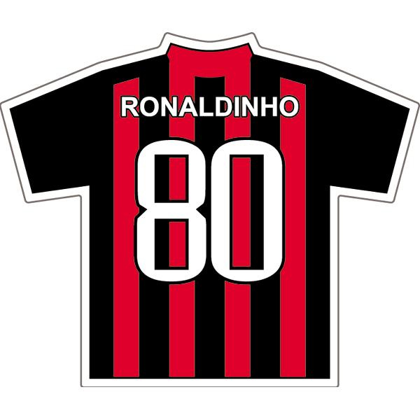 ACミラン ロナウジーニョ ユニフォーム 背番号80（bwinスポンサー）　L ACミラン ロナウジーニョ ユニフォーム 背番号80（bwinスポンサー） L