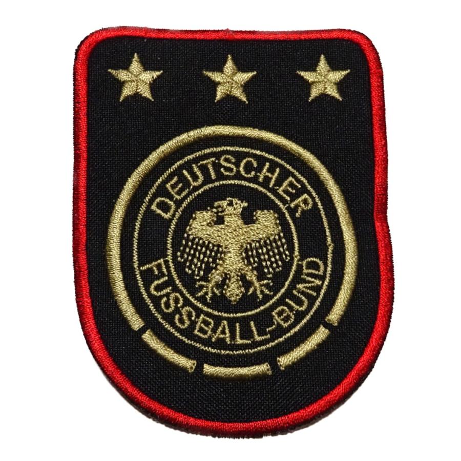 ドイツ代表 黒 Gold 赤 エンブレムワッペン Wap175 サッカーショップ Footballfan 通販 Yahoo ショッピング