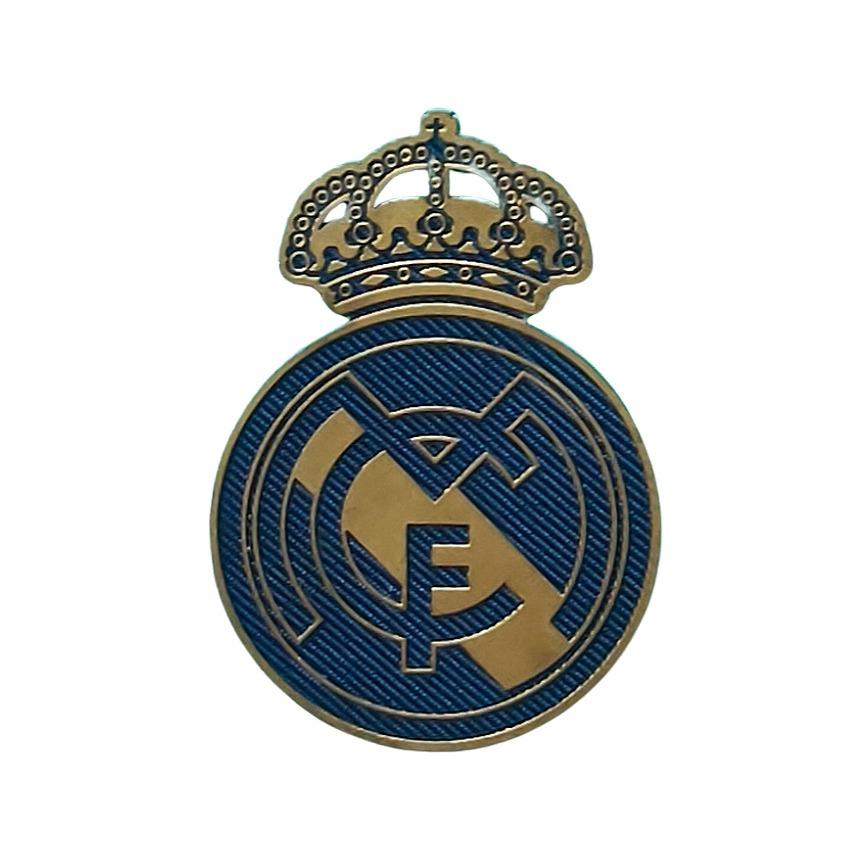 レアルマドリッド(紺×ゴールド) エンブレム シリコンワッペン〔wap444