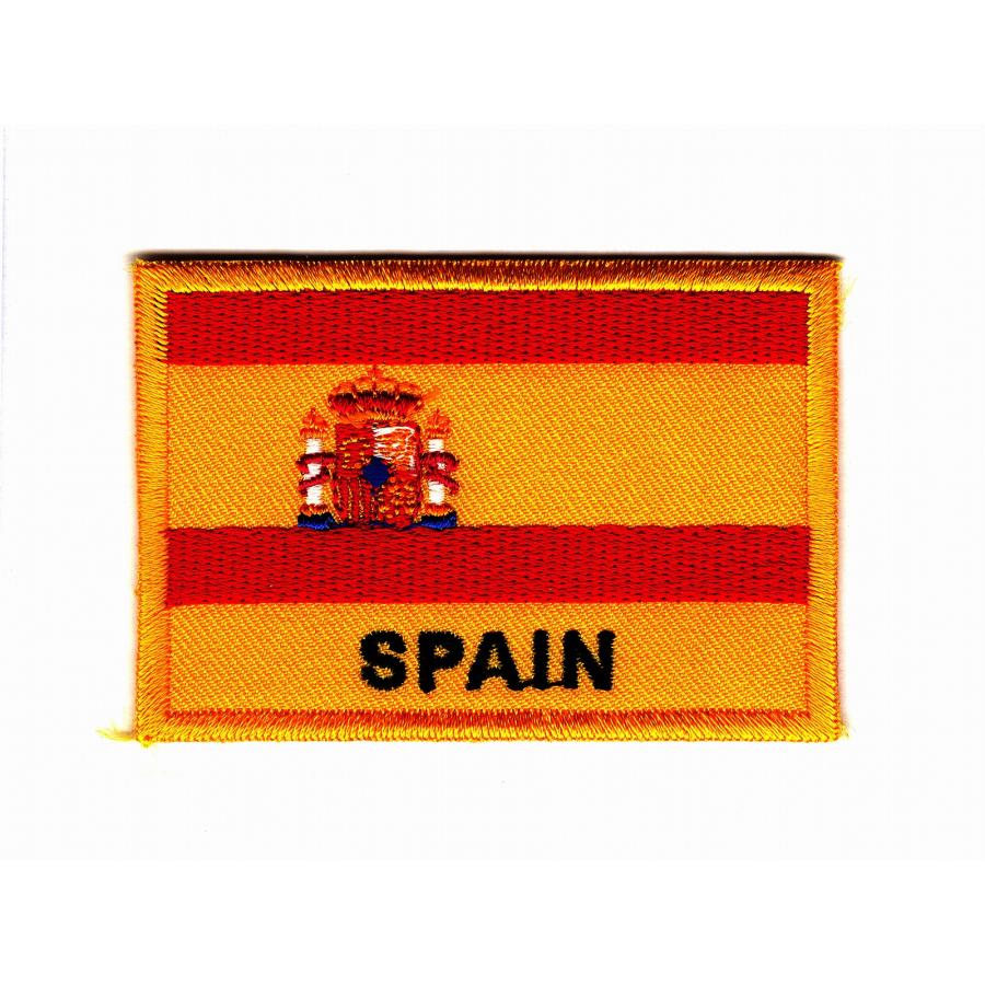スペイン　国旗・ワッペン(Mサイズ) | 