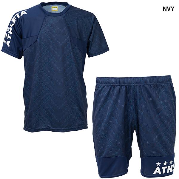 アスレタ グラフィックプラクティスシャツ プラパンツ 大人用 サッカー フットサル プラクティス上下セット ATHLETA 02406/02407｜footballpark｜05