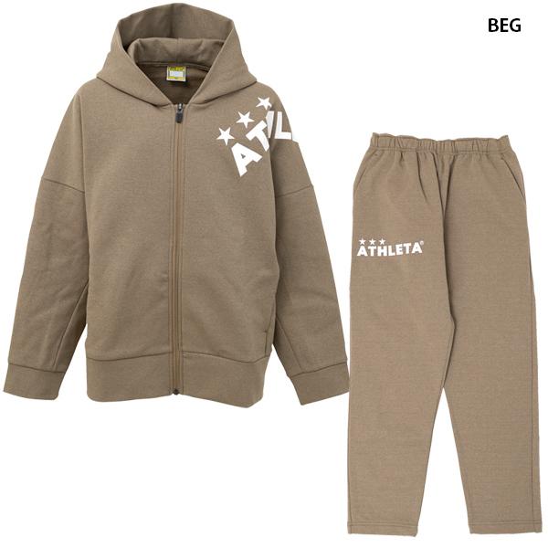 ATHLETA アスレタ JR スウェットZIPパーカー パンツ ジュニア用 ATHLETA アスレタ JR スウェットZIPパーカー パンツ ジュニア用