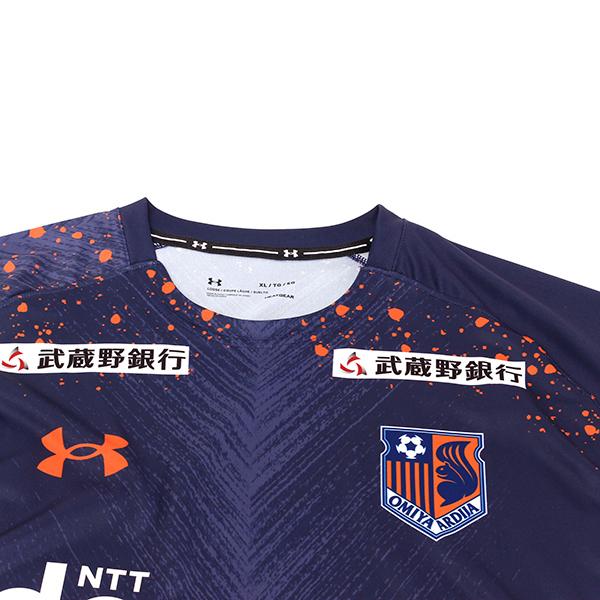 大宮アルディージャ 2022 GK ホームレプリカユニフォーム 大人用 サッカー ゴールキーパー レプリカシャツ under armour  1375702-410