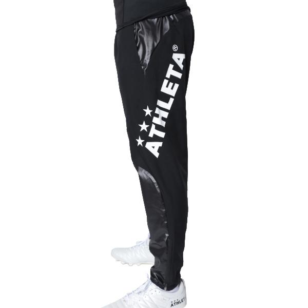 アスレタ ピステシャツ パンツ 上下セット 大人用 サッカー フットサル トレーニングウェア ジャージ  ATHLETA 18012-18013 BLK/BLK｜footballpark｜04