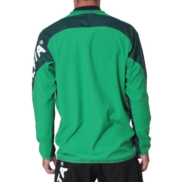 アスレタ ピステシャツ パンツ 上下セット 大人用 サッカー フットサル トレーニングウェア ジャージ  ATHLETA 18012-18013 KGR/BLKの画像