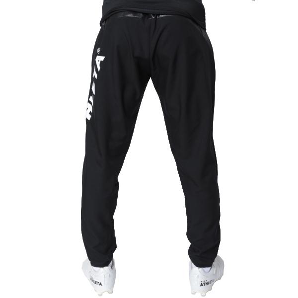 アスレタ ピステシャツ パンツ 上下セット 大人用 サッカー フットサル トレーニングウェア ジャージ  ATHLETA 18012-18013 RED/BLKの画像