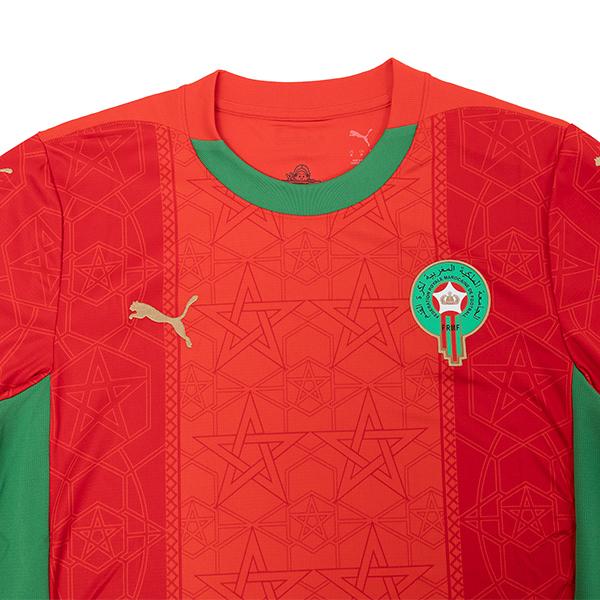 PUMA プーマ 2025 モロッコ代表 ホームレプリカユニフォーム PUMA プーマ 2025 モロッコ代表 ホームレプリカユニフォーム