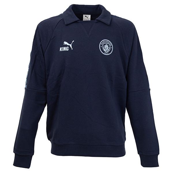 【美品】プーマ×マンチェスターシティ/スウェット/ドリルトップ XL PUMA公式】メンズ マンチェスターシティ FC キング ドリル トップ
