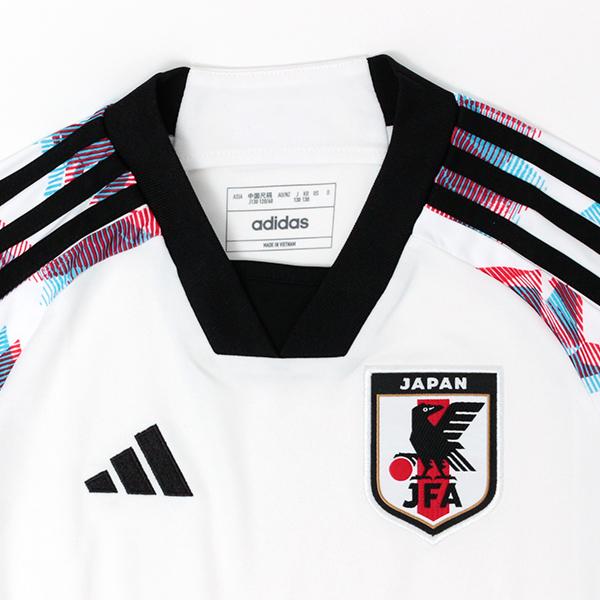アディダス サッカー日本代表 2022 アウェイ レプリカユニフォーム KIDS ジュニア 子供用 レプリカシャツ adidas DH120-HC6295｜footballpark｜03