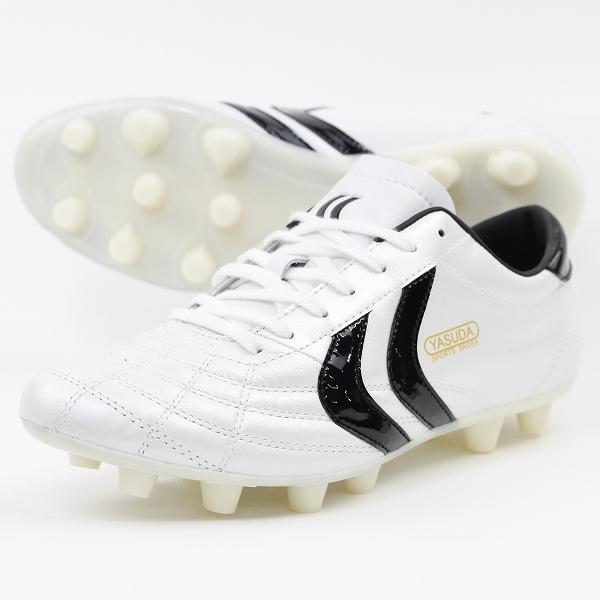 ヤスダ Ligaresta Pro-ex リガレスタプロエックス 大人用 サッカースパイク YASUDA F20002-0100 WHT/BLK
