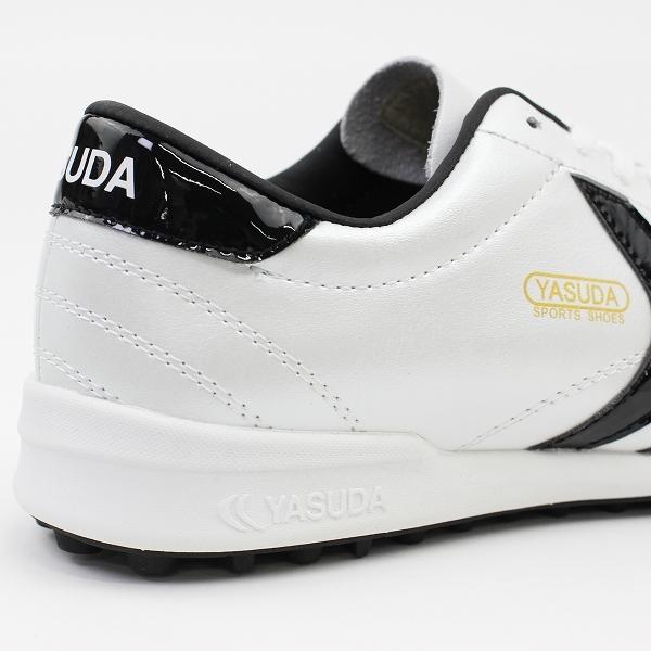 ★シューズ袋プレゼント！ ヤスダ Ligaresta TF リガレスタTF 大人用 サッカートレーニングシューズ YASUDA F20003-0100 WHT/BLK｜footballpark｜10