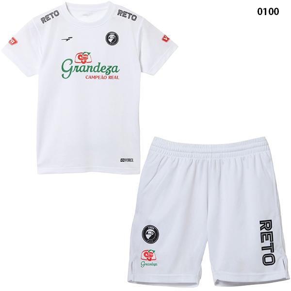 フィンタ JR GDZ プラクティスシャツ プラパンツ ジュニア用 サッカー フットサル プラクティス上下セット FINTA FT4152/FT4153｜footballpark｜02