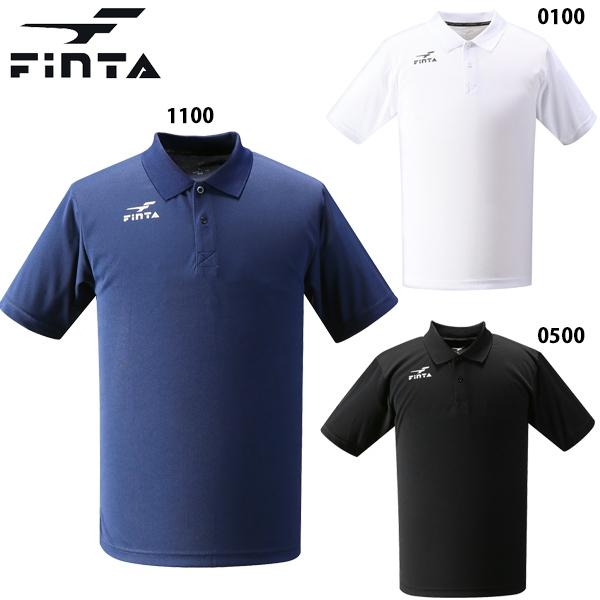 フィンタ FINTA 定番ドライポロシャツ 大人用 サッカー ポロシャツ 半袖 FT5139｜footballpark