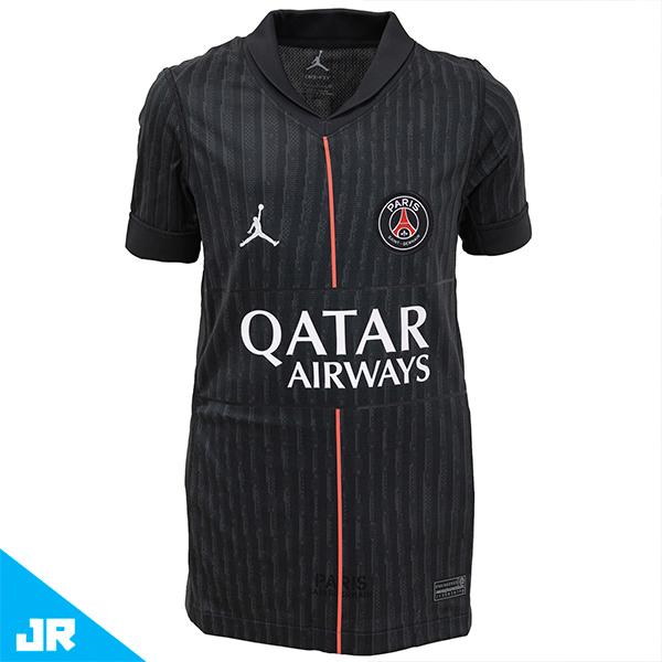 nike jordan psg 25-26 4th ユニフォーム パリ M 黒 NIKE（ナイキ） 25-26 PSG パリサンジェルマン JR 4thレプリカ