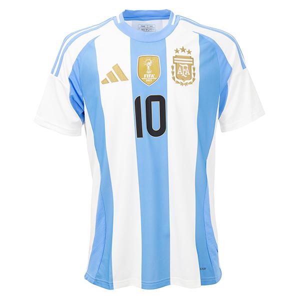 【スピード出荷】アディダス 2024 アルゼンチン代表 #10 メッシ ホーム レプリカユニフォーム 大人用 サッカー レプリカシャツ 半袖 adidas IXD49-IP8409｜footballpark｜02
