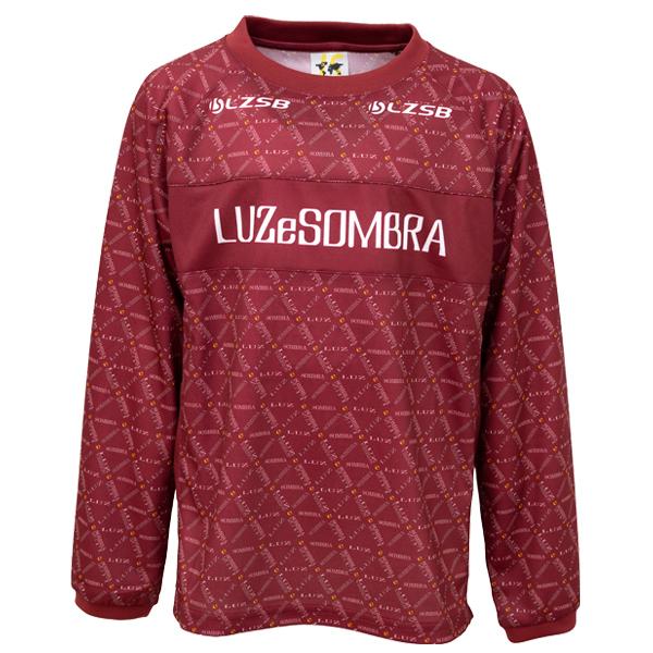 ルースイソンブラ Jr ジオメトリック ロング プラシャツ ジュニア用 サッカー フットサル プラクティスシャツ 長袖 LUZ e SOMBRA L2232006｜footballpark｜04