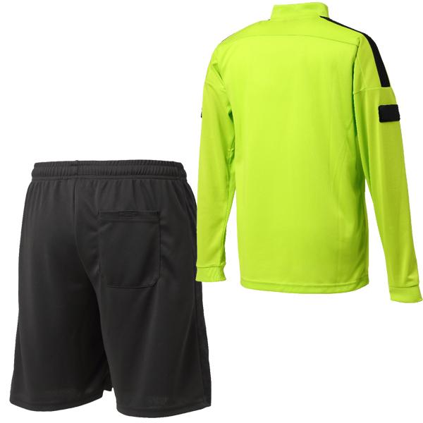 スフィーダ レフェリーシャツ L/S パンツ 大人用 サッカー レフェリーウェア 上下セット 長袖&パンツ 審判用品 sfida SA-22835/SA-22837|footballpark|02
