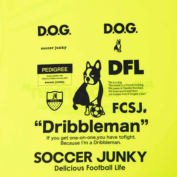 サッカージャンキー Dribbleman2 ワークアウトTEE 大人用 サッカー フットサル プラクティスシャツ 半袖 soccer junky SJ23A67｜footballpark｜15