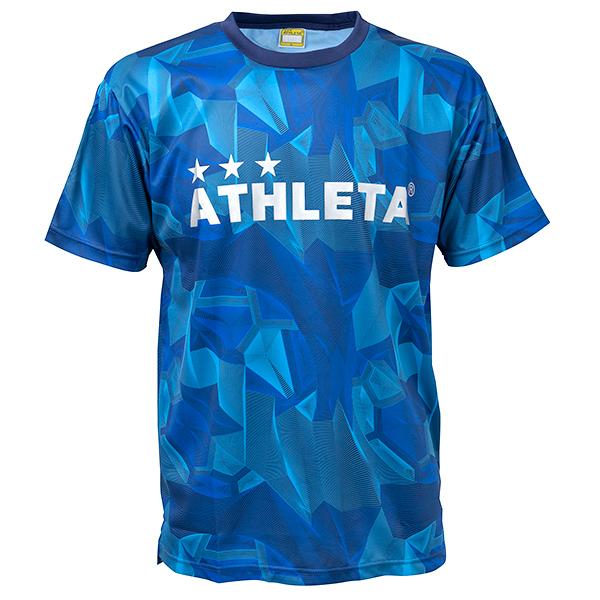 アスレタ 総柄プラTシャツ 大人用 サッカー フットサル プラクティスシャツ 半袖 ATHLETA SP-231｜footballpark｜04