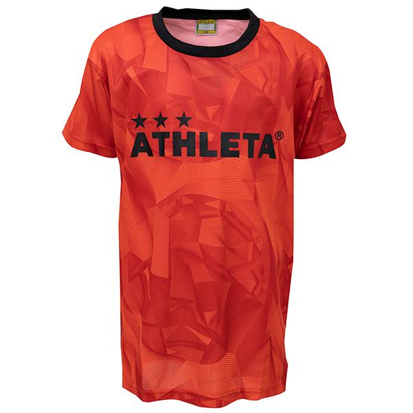 ATHLETA アスレタ KIDS 総柄プラTシャツ ジュニア 子供用 ATHLETA アスレタ KIDS 総柄プラTシャツ ジュニア 子供用