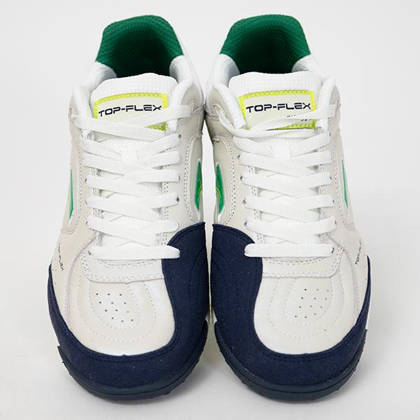 ホマ TOP FLEX 2426 WHITE GREEN TURF 大人用 フットサルシューズ 人工芝用 JOMA TOPS2426TF-WHTGRN｜footballpark｜02