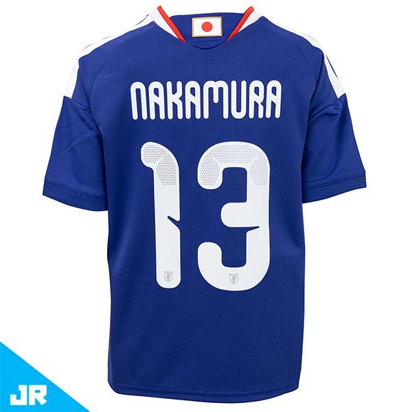 サッカー　日本代表　中村敬斗　ユニフォーム　アウェイ　半袖 スピード出荷】#13 中村敬斗 キッズ アディダス サッカー日本代表 2026