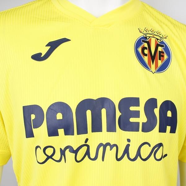 ビジャレアル 20/21ユニフォーム ホーム 半袖 NO16久保建英マーク付き