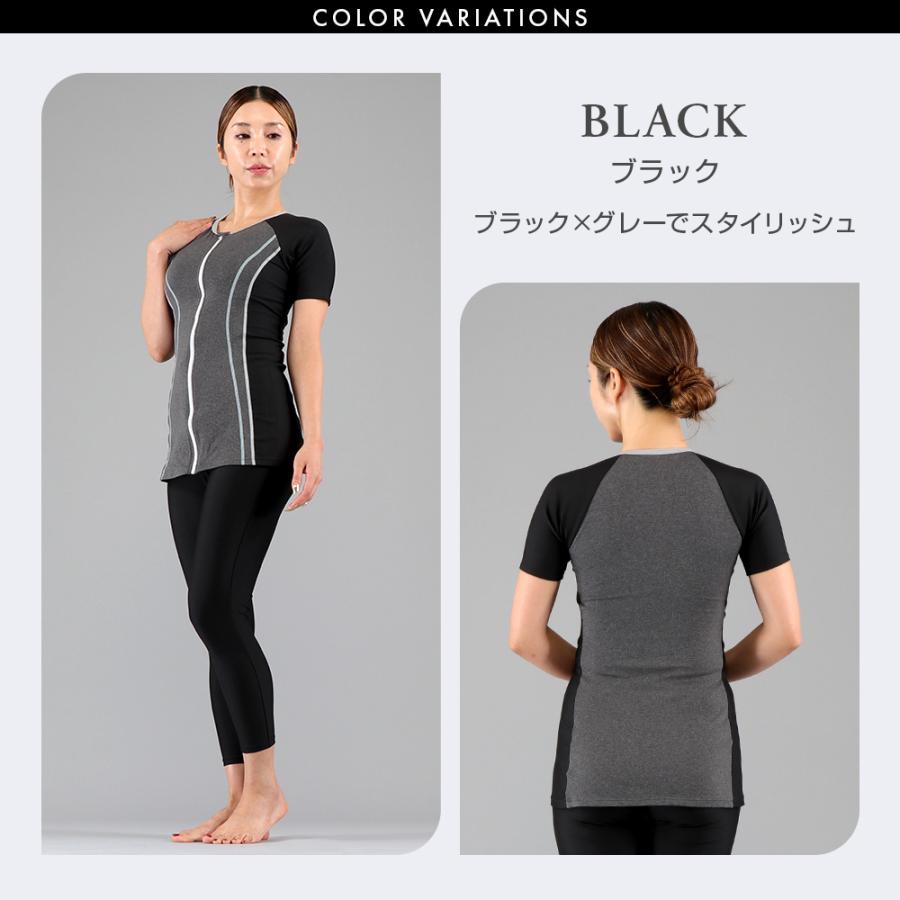 FOOTMARK（フットマーク） フィットネス水着 レディース ロング丈 体型