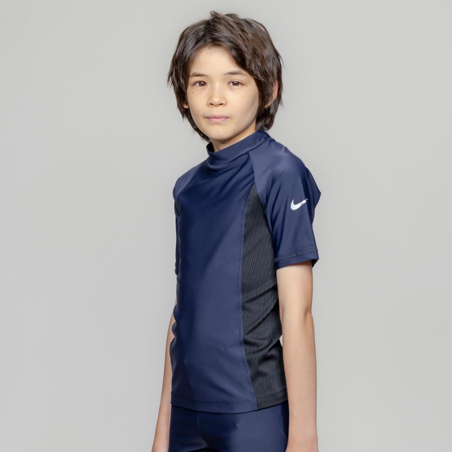 NIKE（ナイキ） 【NIKE SWIM公式】ナイキ SS26 ボーイズ半袖ラッシュ