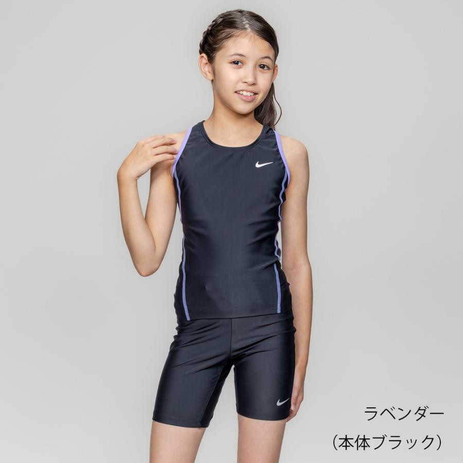 【NIKE SWIM公式】ナイキ SS26 ガールズセパレーツ 1991126 nike 水泳 女子水着 スイミング スクール プール 女の子　120 130 140 150 160 170 フットマークの画像