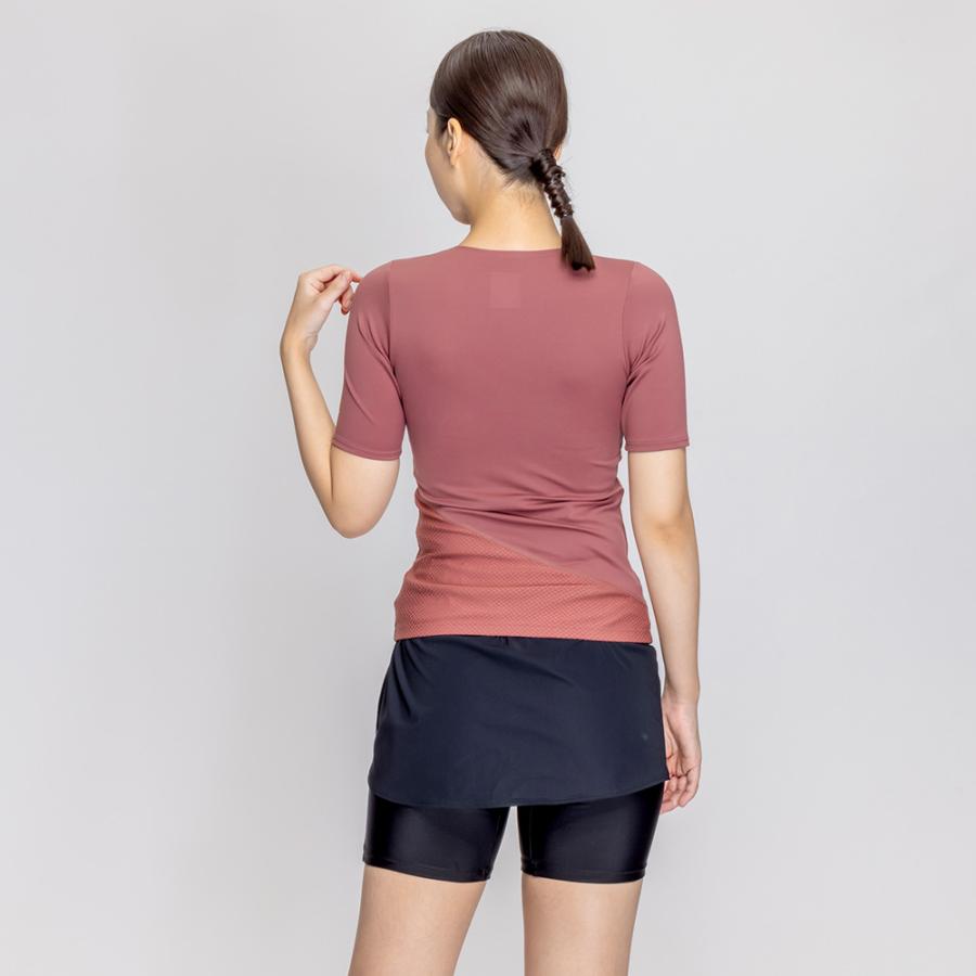 NIKE SWIM公式】ナイキ SP25 ジップ付き半袖 2in1 スカート NIKE SWIM公式】ナイキ SP25 ジップ付き半袖 2in1 スカート
