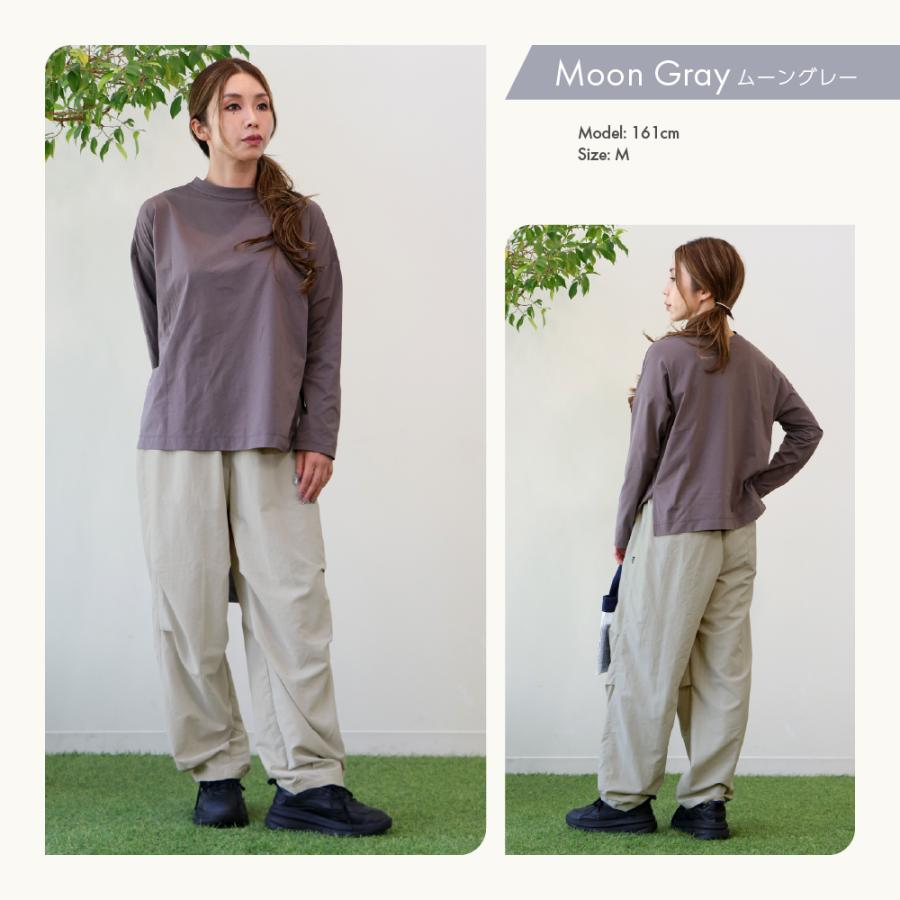 FOOTMARK NATURAL レディースパラシュートパンツ 3100428  フットマークナチュラル footmarknatural パンツ アウトドア キャンプ 防虫 はっ水 撥水の画像
