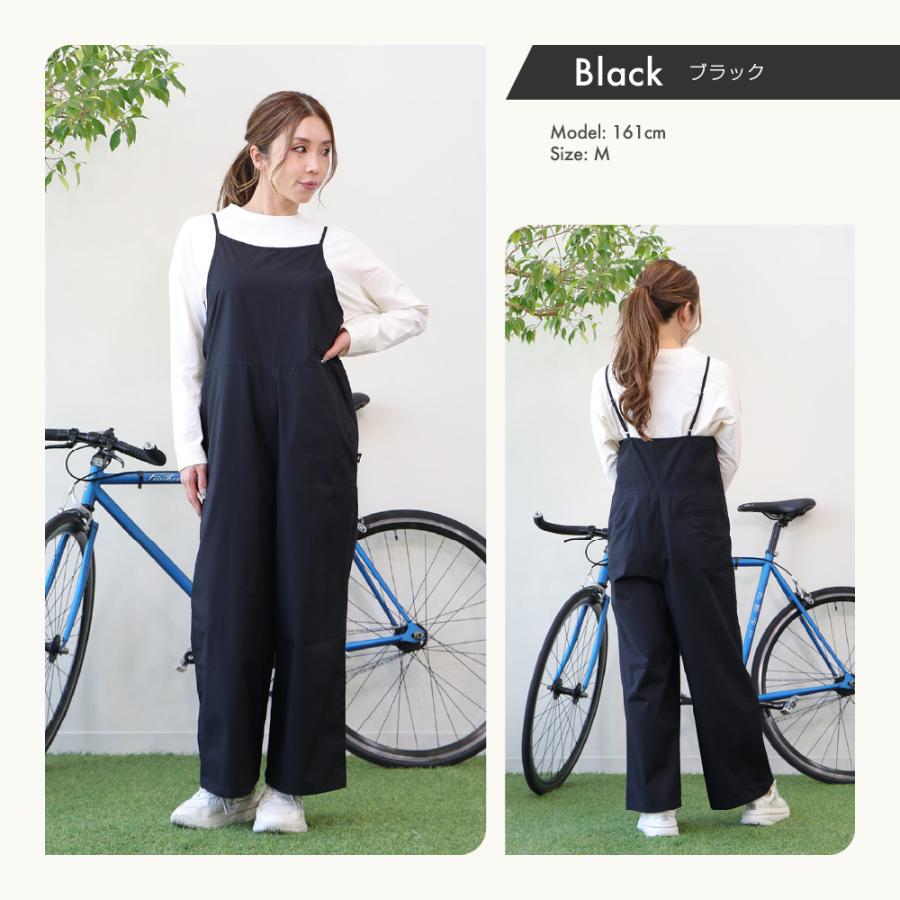 FOOTMARK NATURAL レディースサロペット 3100469 フットマークナチュラル footmarknatural パンツ オールインワン アウトドア キャンプ 透湿 花粉 耐久撥水の画像