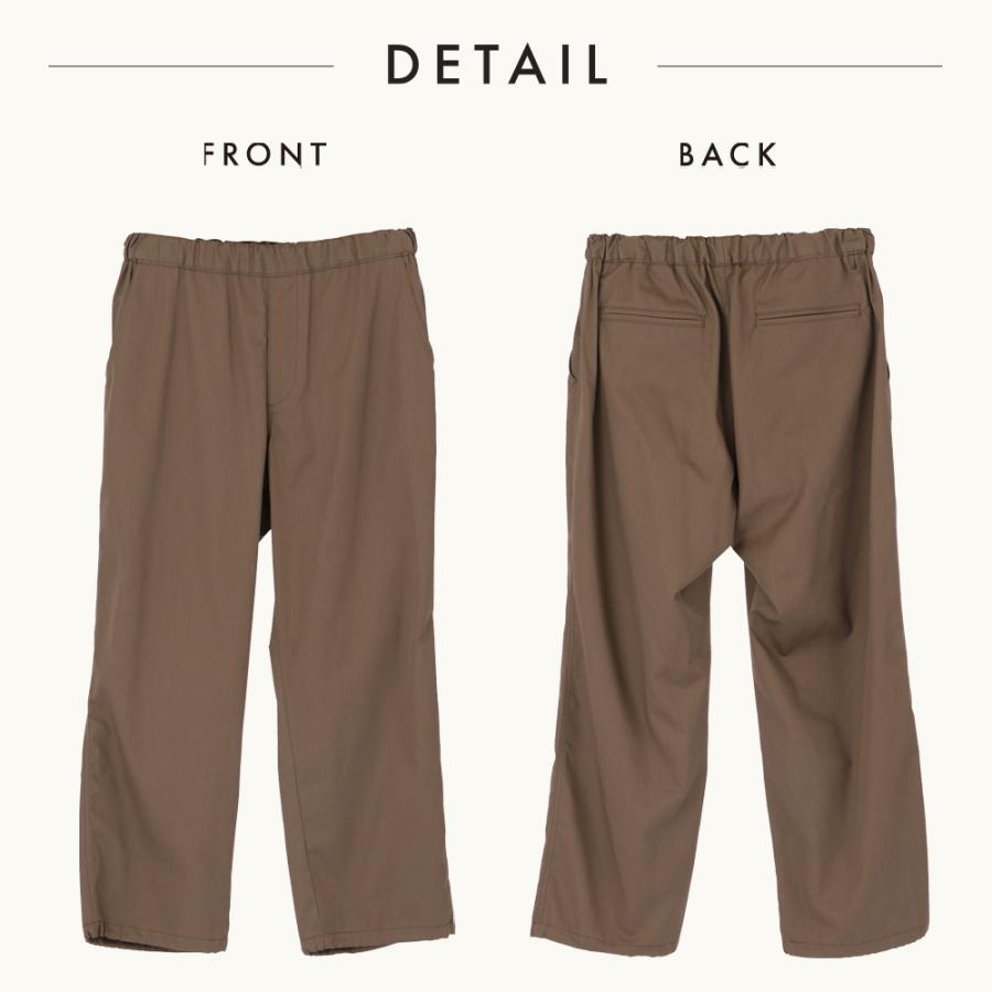 FOOTMARK NATURAL レディースワイドパンツ 3100470 フットマークナチュラル footmarknatural アウトドア キャンプ イージーケア 防汚 透湿 花粉 UPF はっ水の画像