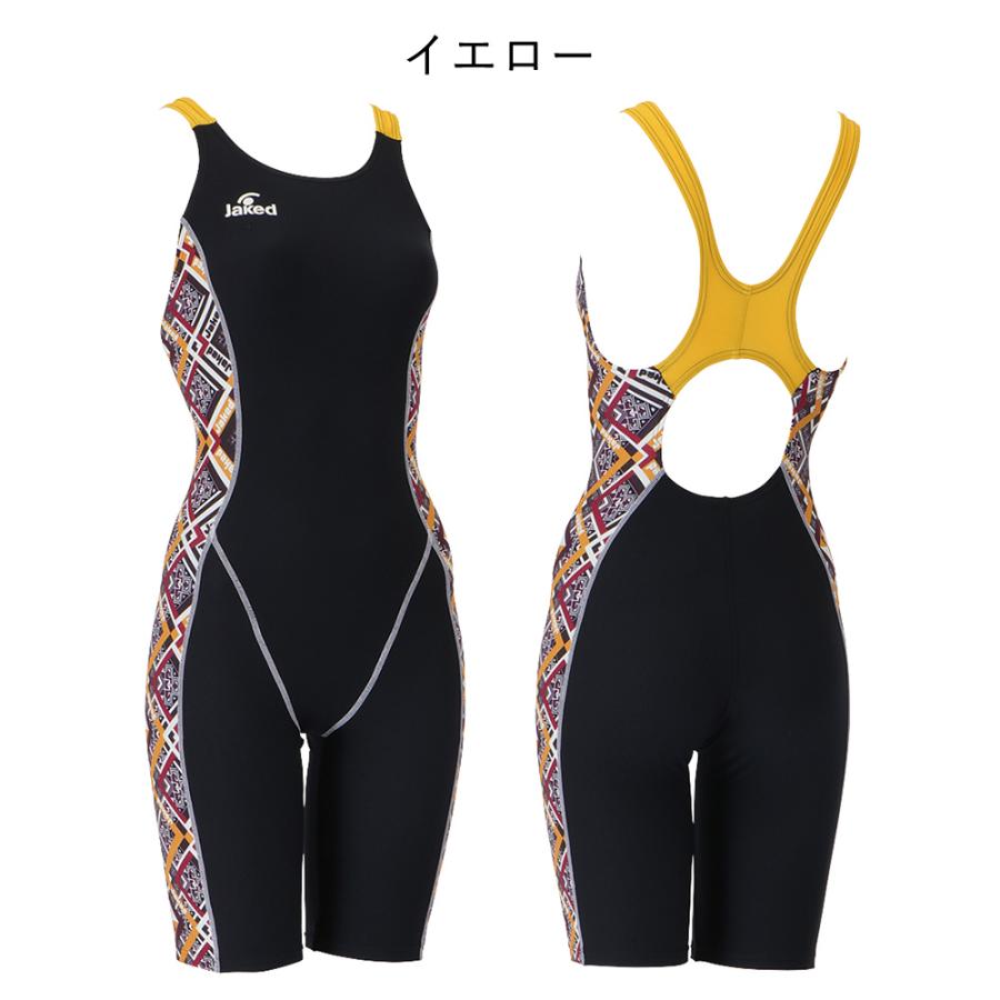 【Jaked】【2026SS】レッグスーツ 830386 JAKED ジャケッド レディース 女性 水着 トレーニング  オールインワン 競泳 ジャケド 練習用 M L　フットマーク_2
