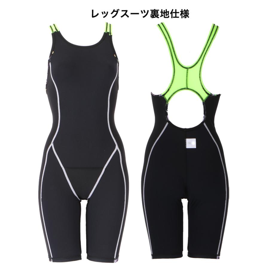 【Jaked】【2026SS】レッグスーツ 830386 JAKED ジャケッド レディース 女性 水着 トレーニング  オールインワン 競泳 ジャケド 練習用 M L　フットマーク_6