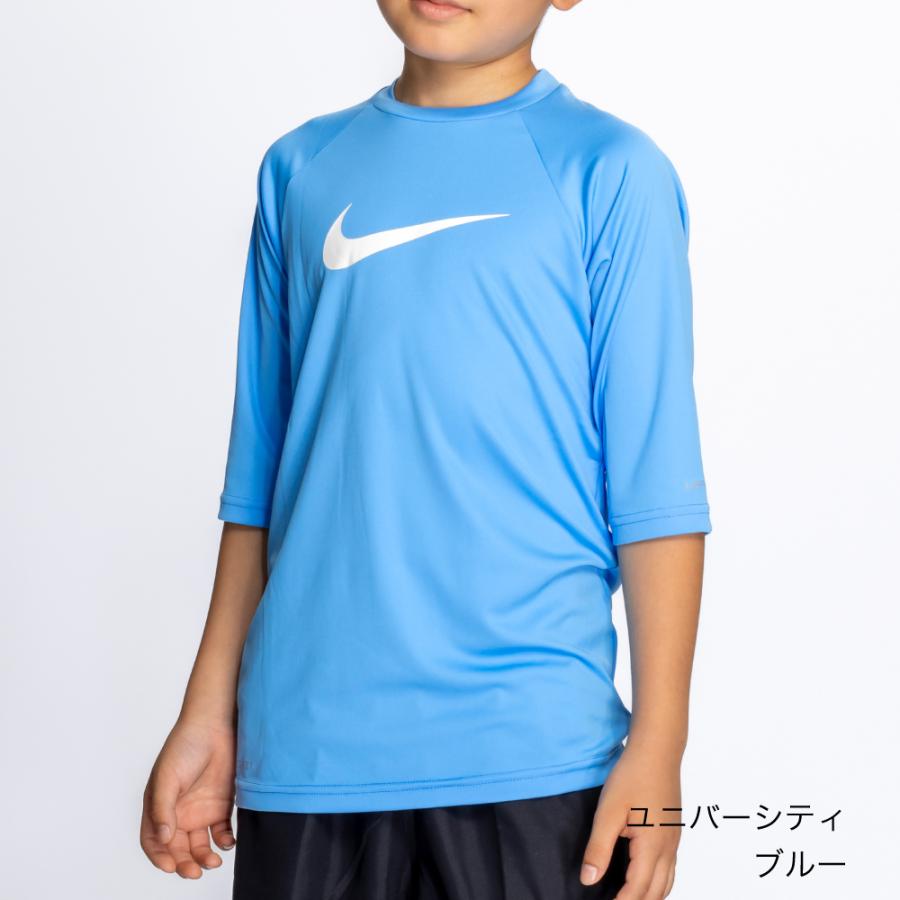 NIKE（ナイキ） 【 NIKE SWIM 】ナイキ ボーイズソリッド半袖ハイドロ