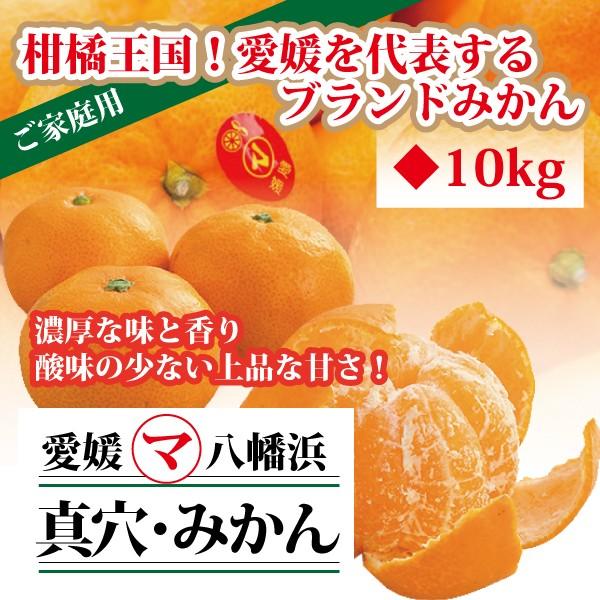 数量限定】愛媛 真穴みかん規格外 10kg 大きさおまかせ 訳あり・ご家庭