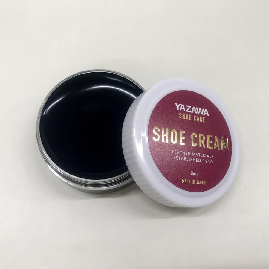 YAZAWA シュークリーム 45ml ブラック ダークブラウン ニュートラル ツヤ・栄養・革用・靴用・シューケア |  | 01