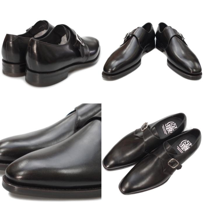 ○○足猿 by FootMonkey フットモンキー 2101WD MONK STRAP SHOES