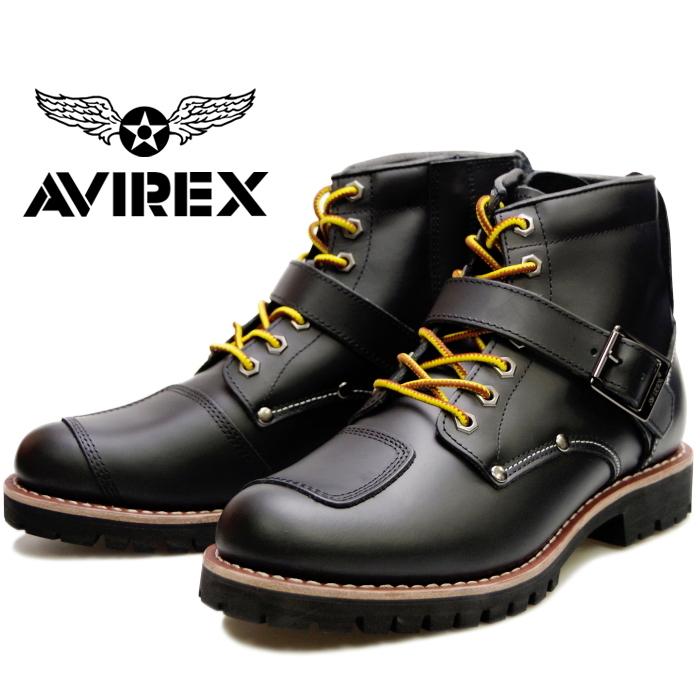 アビレックス ブーツ AVIREX TIGER AV2931 タイガー BLACK メンズ 