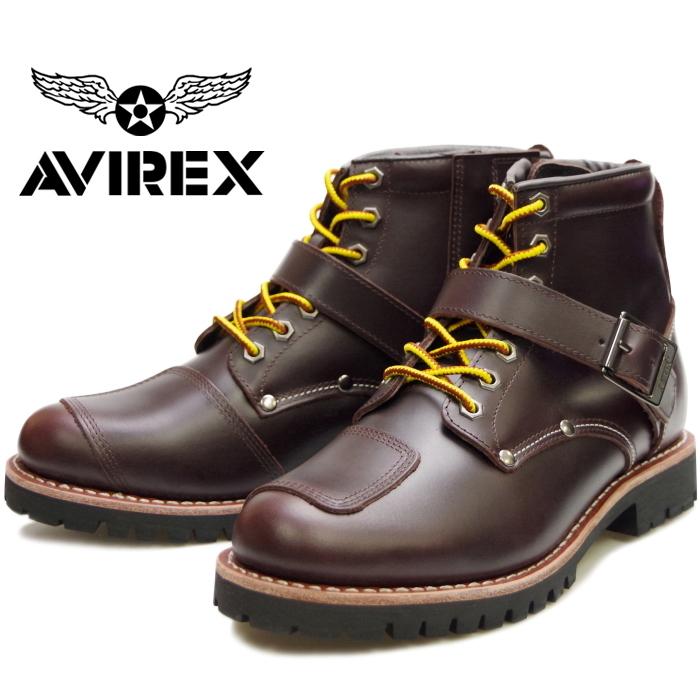 アビレックス ブーツ タイガー AVIREX TIGER AV2931 RUSSET メンズ 