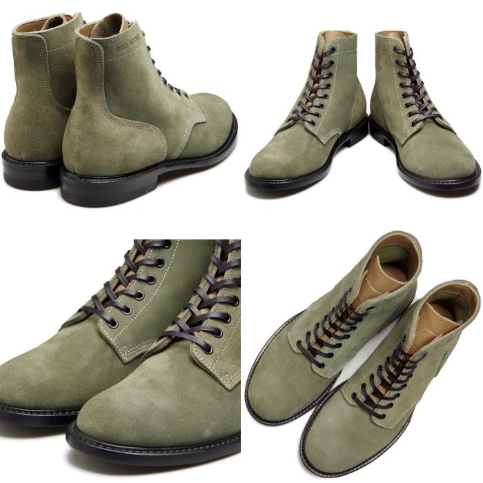 BROTHER BRIDGE / レースアップブーツ/US10/WHT/BBB-D015 BROTHER BRIDGE ESCAPE ブラザーブリッジ エスケープ BBB-D015 LEAF