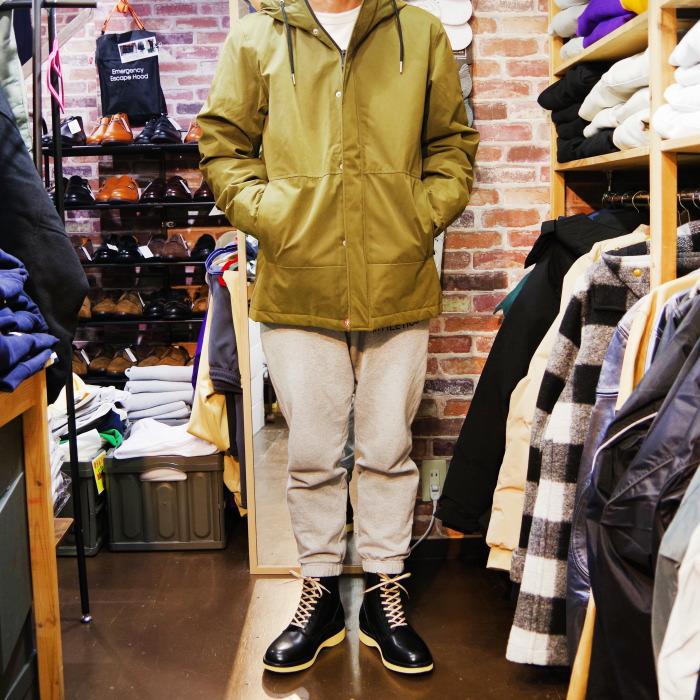 BROTHER BRIDGE ESCAPE ブラザーブリッジ エスケープ BBB-D015 VINTAGE BLACK / CALF ヴィンテージブラックカーフ Dr.Sole サービスブーツ メンズ 本革の画像