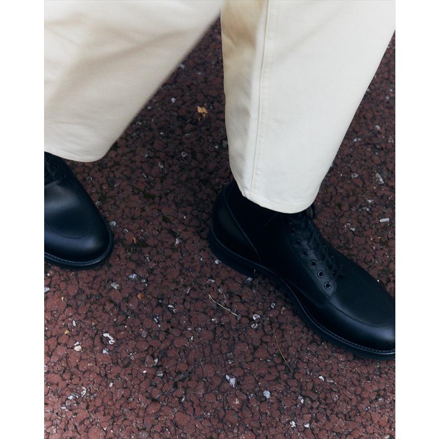 BROTHER BRIDGE WARREN ブラザーブリッジ ウォーレン BBB-M001 LOANO BLK / COW ロアノブラックカウ ワークモックブーツ メンズ 本革 ワークブーツの画像