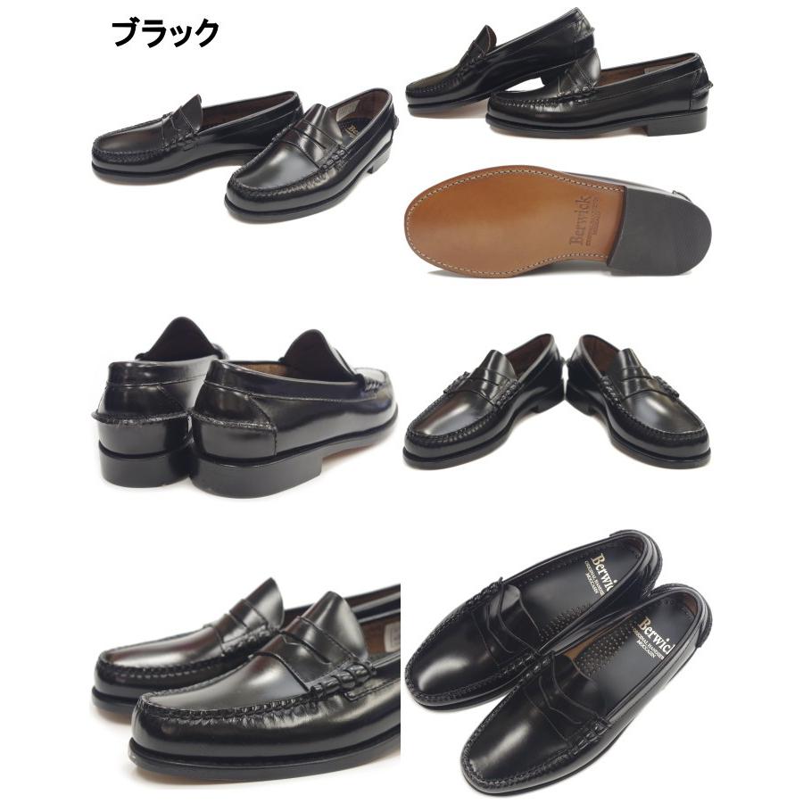 Berwick 1707 ビジネスシューズ ローファー ブラック size9 Berwick 1707｜ビットローファー | Rakuten Fashion(楽天